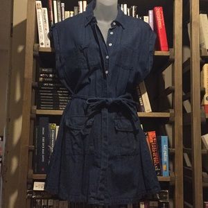 Denim dress